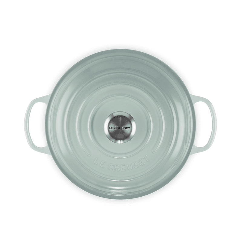 Cast Iron Shallow Casserole, 26cm, Sea Salt
