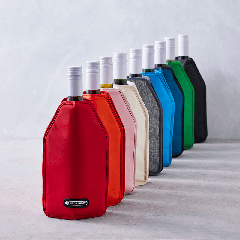 Wine cooler sleeve, Cerise