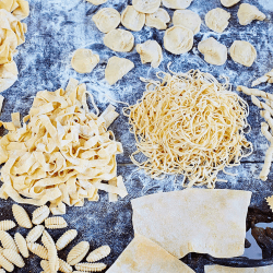 Image showing the Pasta Masterclass for Two at The Jamie Oliver Cookery School product.