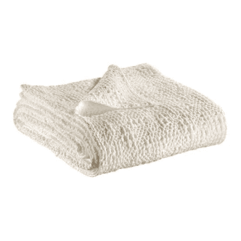 Image showing the Tana Bed cover, 180 x 260cm, Chalk product.