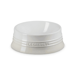 Image showing the Stoneware Large Pet Bowl, 23cm, Meringue product.