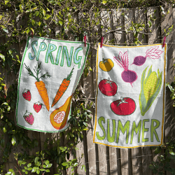 Image showing the Tea Towel, 50 x 70cm, Spring product.