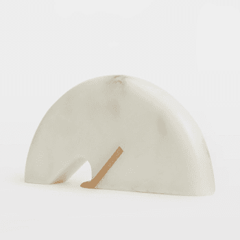 Image showing the Halsey Bottle Opener, H1.5 x W5 x D10cm, White product.