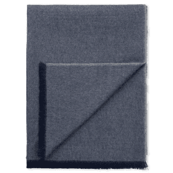 Image showing the Skyfall Throw, 190 x 130 cm, Dark blue product.