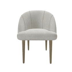 Image showing the Piper Dining Chair, Shell Heathland Weave product.