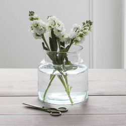 Image showing the Broadwell Vase, H19cm, Clear product.