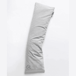 Image showing the Organic Cotton Pranayama Yoga Pillow, Grey Ice product.