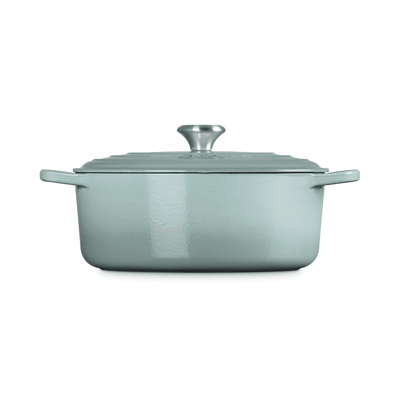 Cast Iron Oval Casserole, 29cm, Sea Salt