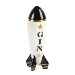 Image showing the Rocket Gin Decanter, Black & White product.