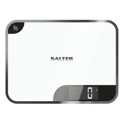 Image showing the Mini Max Digital Kitchen Scale, 5kg, white product.