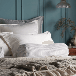 Image showing the Super Soft Cotton Oxford Pillowcase, Standard, Cream product.