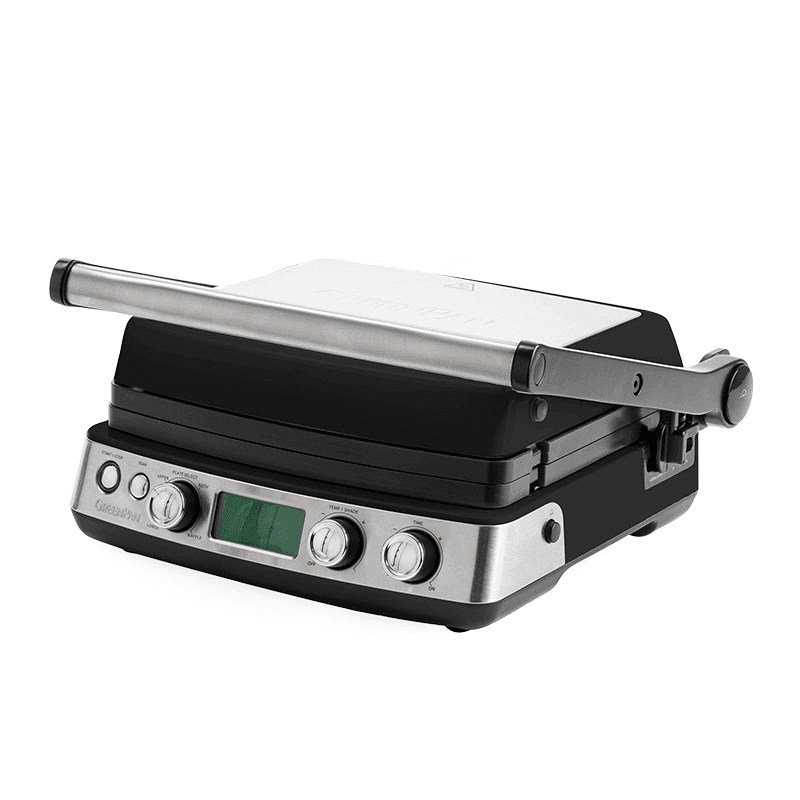 Non-Stick 3-in-1 Contact Grill & Indoor BBQ, Black