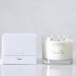 Image showing the Lime & Bay Large 3-Wick Candle, 14 x 14 x 11.5 cm product.