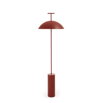 Image showing the Ferruccio Laviani 2020 Geen-a Floor Lamp, Brick Red product.
