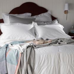 Image showing the Freya Pillowcase, Standard, White product.