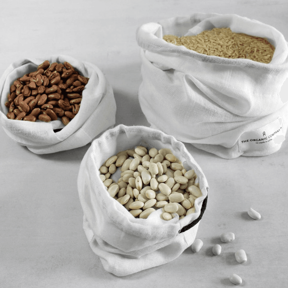 Small food bag, 22 x 16cm, White