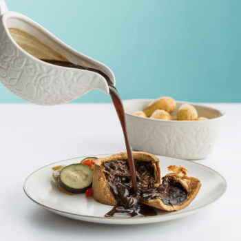 Image showing the In The Forest Gravy Boat, 400ml, Cream product.