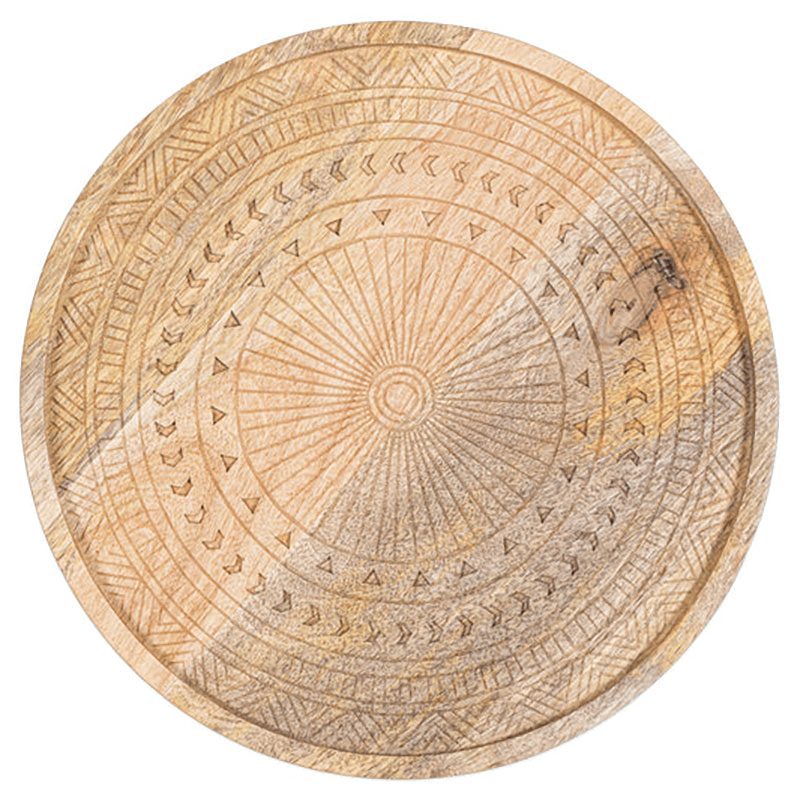 Namuna Mango Wood Tray, 40 x 40cm, Natural
