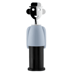 Image showing the Alessandro M Corkscrew, H21cm, Pale Blue product.
