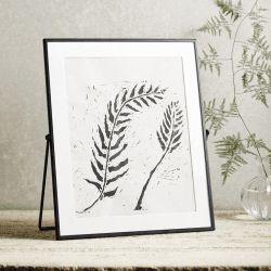 Image showing the Easel Photograph Frame, 8 x 10", Black product.
