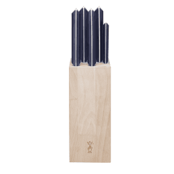 Image showing the Intempora 5 Piece Knife Block, Beechwood product.