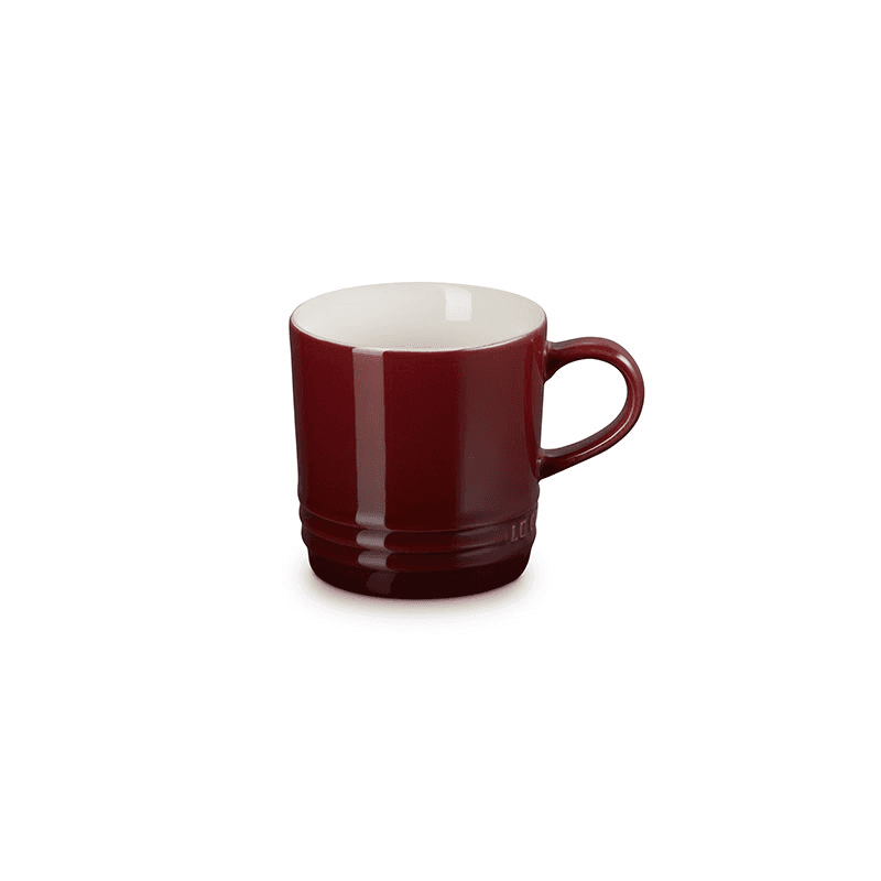 Stoneware Cappuccino Mug, 200ml, Garnet