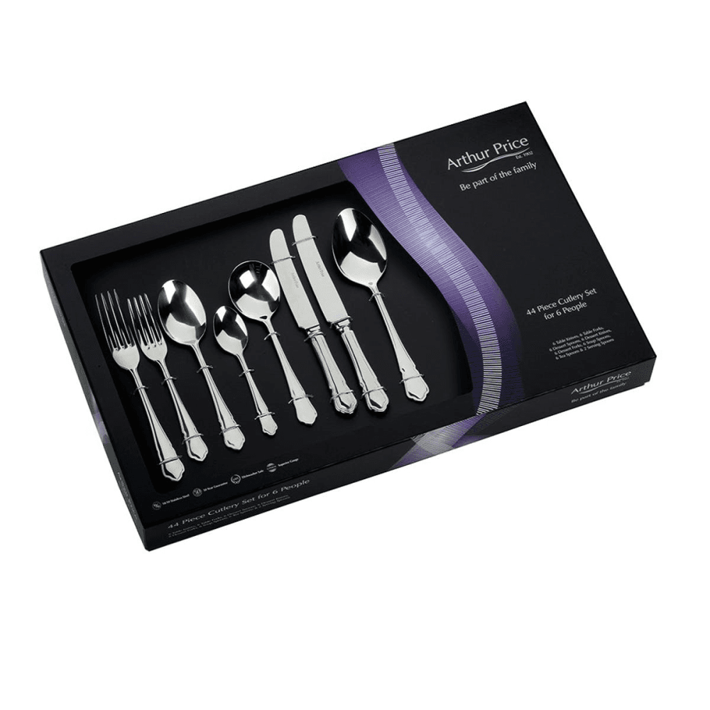 Dubarry 44 piece cutlery set, Stainless Steel