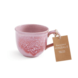 Image showing the Minerals Set of 4 Mugs, 300ml, Rose Quartz product.