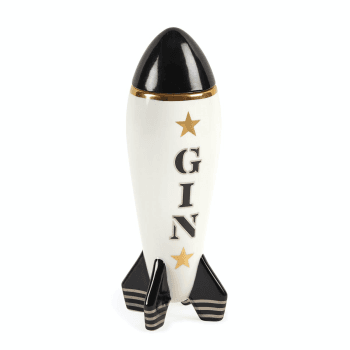 Image showing the Rocket Gin Decanter, Black & White product.