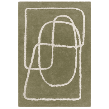 Image showing the Matrix Rug, 160 x 230cm, Sage product.
