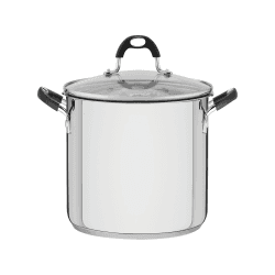 Image showing the Solar Silicone stainless steel pasta cooker and glass lid, stainless steel, 24cm product.