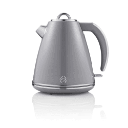 Image showing the Retro Jug Kettle, 1.5L, Grey product.