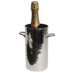 Image showing the Palace Bottle holder tall, H21.1 x D11cm, Silver Plate, Stainless Steel And Brass product.