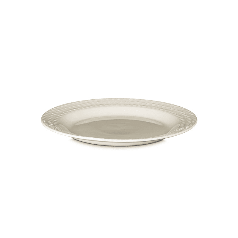 Ela Dinner Plate, D27.5cm, Cream