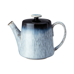 Image showing the Halo Straight Sided Teapot, 1.1L, Grey product.