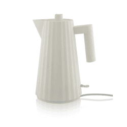 Image showing the Plisse Kettle, White product.