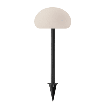 Image showing the Sponge Spike Outdoor Battery Light, D20cm, Black and White product.