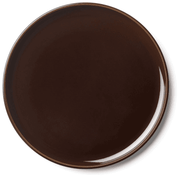 Image showing the Collective Set of 2 Starter Plates, D20cm, Mocha product.