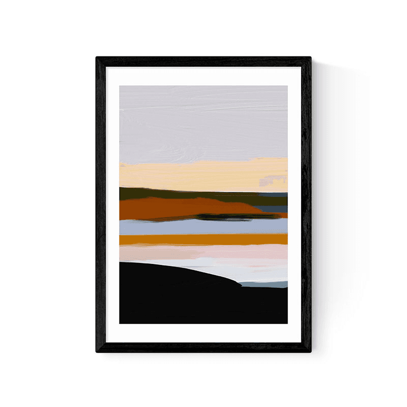 Ana Rut Bre Peaceful Calm of Evening I Framed Print, 63 x 45cm, Multi