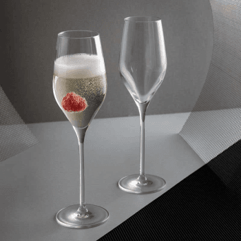 Image showing the Wine & Bar Pair of Prosecco Glasses, 260ml product.