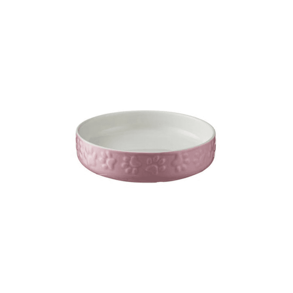 Colour Mix Cat Saucer, Pink, D13cm