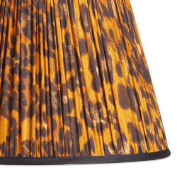 Image showing the Straight empire Shade, 40cm, classic Leopard Love by Matthew Williamson product.