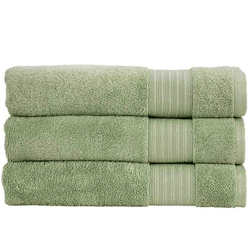 Organic Eco Twist Hand Towel, Thyme