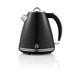 Image showing the Retro Jug Kettle, 1.5L, Black product.