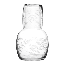 Image showing the Fern Carafe and glass, 1.3l, crystal product.