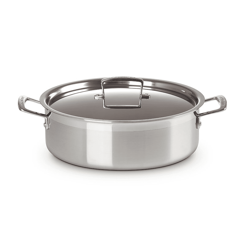 Classic 3-ply Sauteuse, 28cm, Stainless Steel