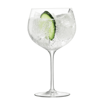 Image showing the Gin Set of 4 balloon glasses, 680ml, clear product.