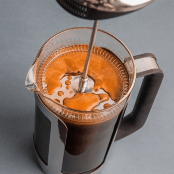 Image showing the Roma Stainless Steel Cafetière, 8 Cup, Silver product.