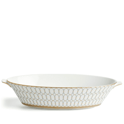 Image showing the Renaissance Grey Serving Bowl, 17 x 34cm product.
