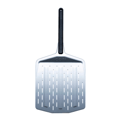 Image showing the 12" Perforated Pizza Peel, Aluminum product.